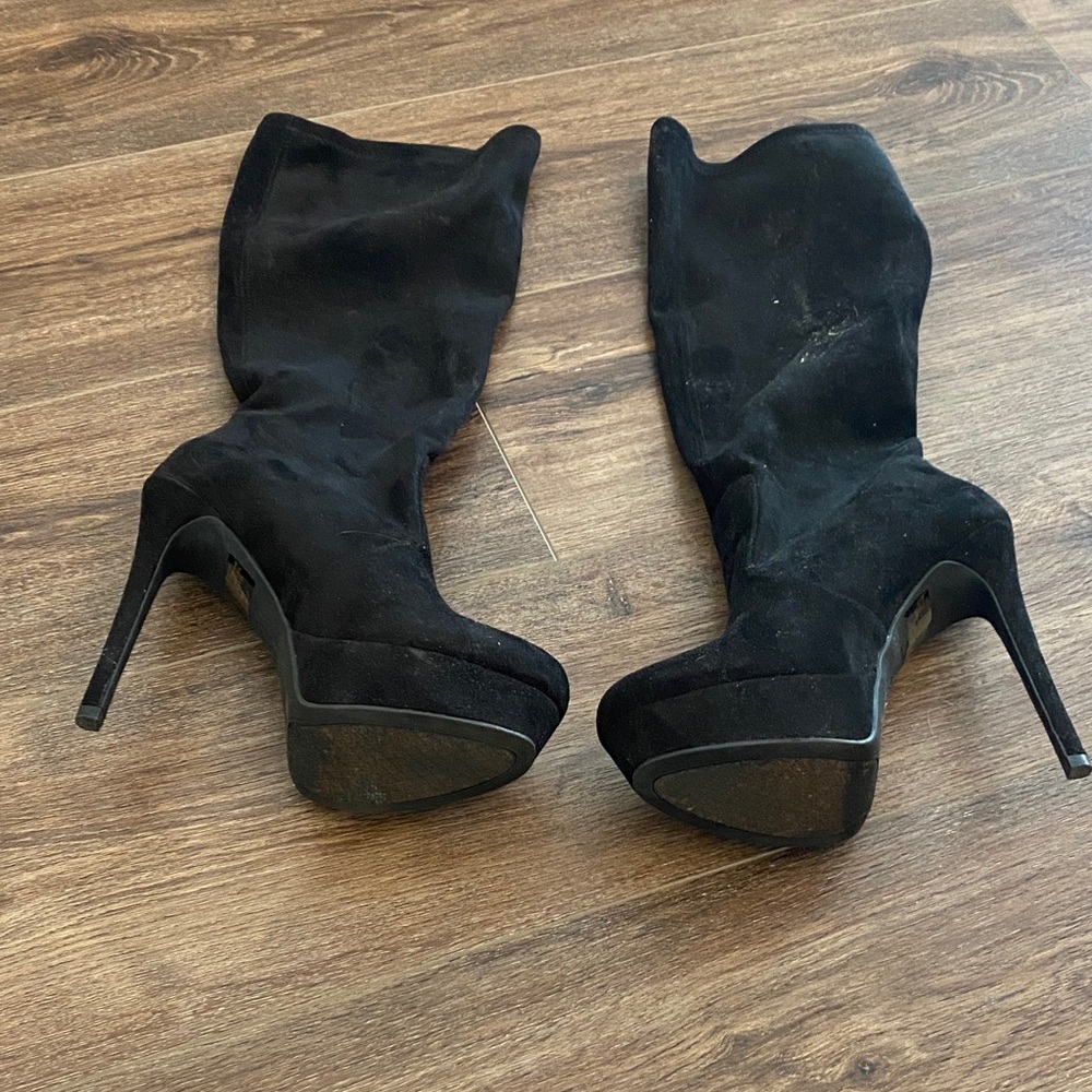 Jessica Simpson Black Heeled Boots
